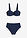 Bikini con aros (2 piezas) - Azul oscuro - bonprix