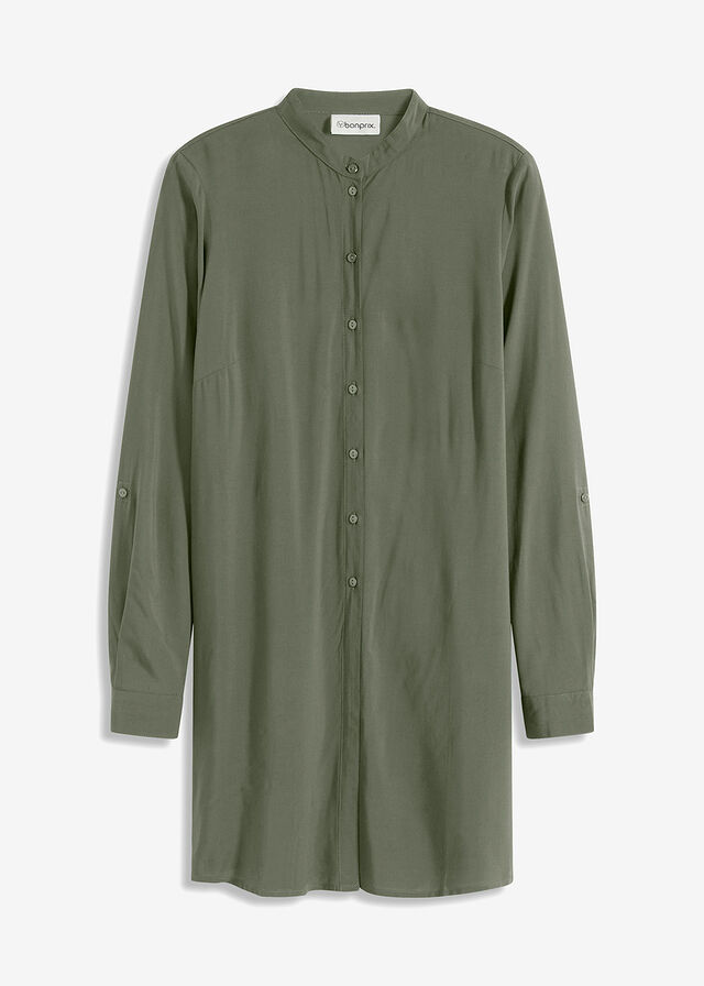 Blusa larga de viscosa