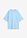 Camiseta holgada de algodón orgánico puro y pesado - Azul claro - bonprix
