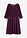 Vestido corto con encaje - púrpura oscuro - bonprix