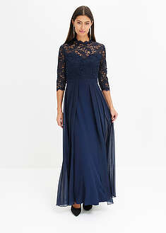 Vestido maxi con encaje