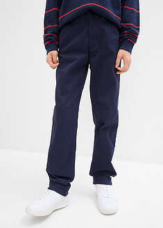 Pantalón chino slim fit, de algodón con elástico