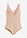 Body sin costuras ni aros con efecto moldeador medio - Beige mate - bonprix