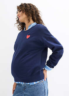 Sudadera premamá/de lactancia 2 en 1 de algodón ecológico