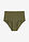 Braguita de bikini de talle alto - Verde oliva oscuro - bonprix