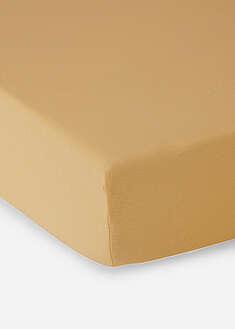 Sábana bajera de punto en colores primaverales