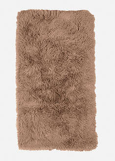 Alfombrilla de baño con espuma viscoelástica y pelo sintético