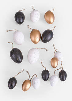 Huevos de Pascua decorativos para colgar (16 unidades)
