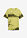 Camiseta de algodón orgánico puro - amarillo verdoso - bonprix