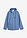 Chaqueta funcional impermeable con capucha y detalles de piel sintética - Denim - bonprix