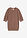 Camiseta holgada de neopreno - Marrón medio - bonprix