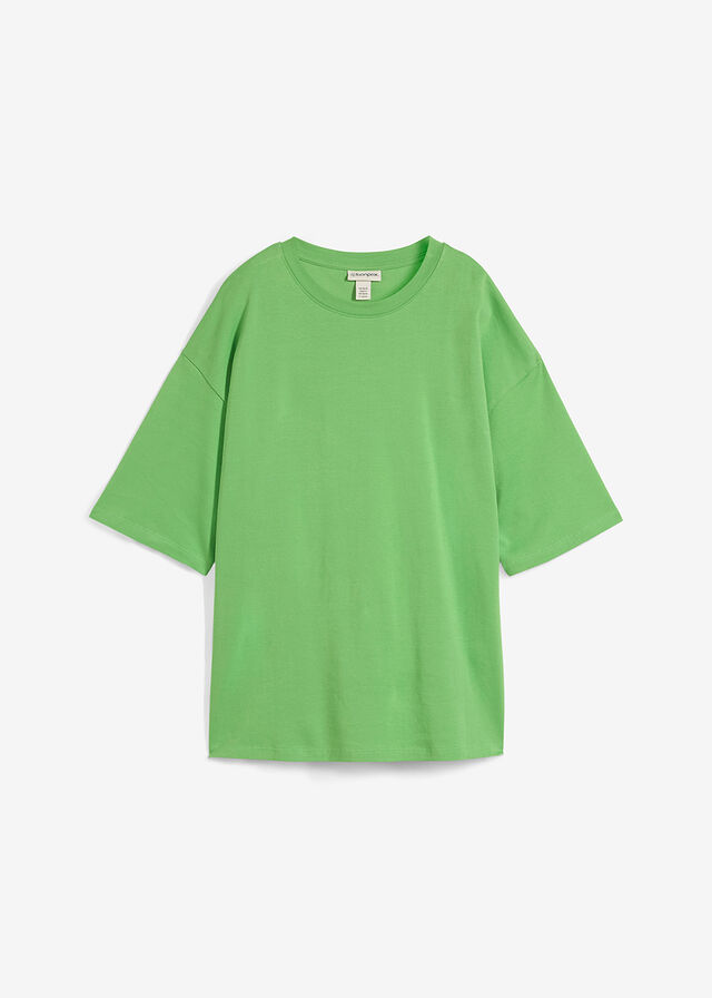 Camiseta larga de interlock