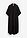 Vestido camisero de viscosa fina - Negro - bonprix