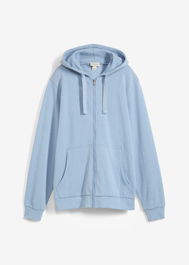 Chaqueta de chándal con capucha, regular fit