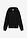 Chaqueta tipo sudadera con capucha y cremallera - Negro - bonprix