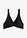 Top de bikini tipo bustier con detalle anudado - Negro - bonprix