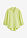 Blusa asimétrica con mangas abullonadas - Verde menta - bonprix