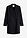 Americana larga con escote en V y mangas largas - Negro - bonprix