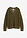 Sudadera de ajour de mezcla de lino ligero - Verde oliva oscuro - bonprix