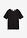 Camiseta con detalle de contraste - Negro - bonprix