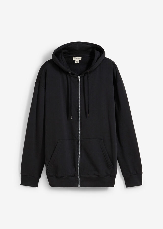 Sudadera con capucha de algodón orgánico puro, loose fit