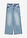 Vaqueros de pernera ancha, mid waist, largo completo y low stretch - azul hielo denim usado - bonprix