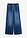 Vaqueros de pernera ancha, high waist, cintura cómoda - Denim intenso usado - bonprix