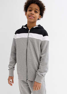 Chaqueta de chándal con capucha en suave mezcla de algodón