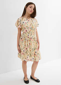 Vestido corto de viscosa fluida