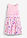 Vestido acampanado - rosa pálido con flores - bonprix