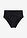 Braguita de bikini con ligero efecto moldeador - Negro - bonprix