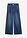 Vaqueros wide-leg, high waist, súper suaves - Azul piedra usado - bonprix