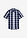 Camisa de manga corta de algodón puro - azul marino a cuadros - bonprix