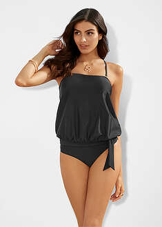 Tankini oversize con tirantes desmontables (2 piezas)