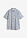 Camisa de manga corta de algodón orgánico puro - azul ahumado-blanco crema - bonprix