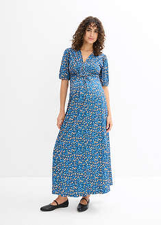 Vestido maxi premamá/de lactancia de punto