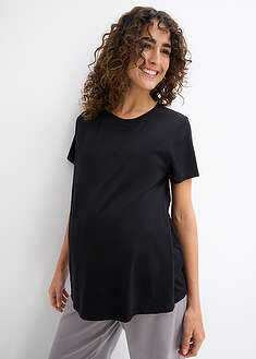 Camisetas premamá/de lactancia de algodón orgánico (2 unidades)