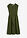 Vestido midi de algodón puro - Verde oliva oscuro - bonprix