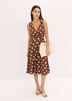 Vestido camisero de lunares