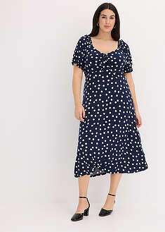 Vestido midi de mezcla de viscosa