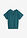 Blusa holgada con dobladillo elástico - verde pimiento - bonprix