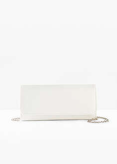 Bolso clutch con look satén mate