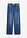 Vaqueros rectos holgados de talle alto y largo cropped - Azul piedra usado - bonprix