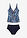 Tankini (2 piezas) - Azul marino - bonprix