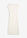 Vestido midi de mezcla de viscosa suave - Blanco lana - bonprix