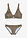 Bikini bustier (2 piezas) - Beige con estampado de leopardo - bonprix