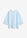 Blusa oversize de lino puro - Azul hielo - bonprix