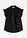 Blusa ligera sin mangas - Negro - bonprix