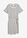 Vestido de punto de algodón puro - blanco lana-negro con rayas - bonprix