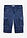 Bermudas elásticas tipo cargo con corte cómodo y regular - Azul oxford - bonprix